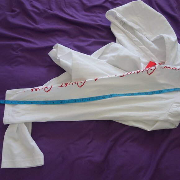 Diesel Now Quaint...A Quiet Queen Size S Long Sleeve Hoody T-Shirt *New w/ Tags* - Picture 6 of 16